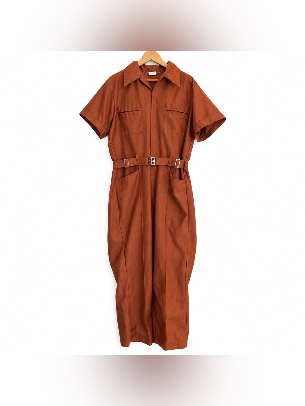 Vintage Walls Jumpsuit Adult Size 44 Brown